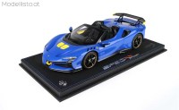 P18238A BBR 1/18 Ferrari SF90 XX Spider azzurro dino e giallo